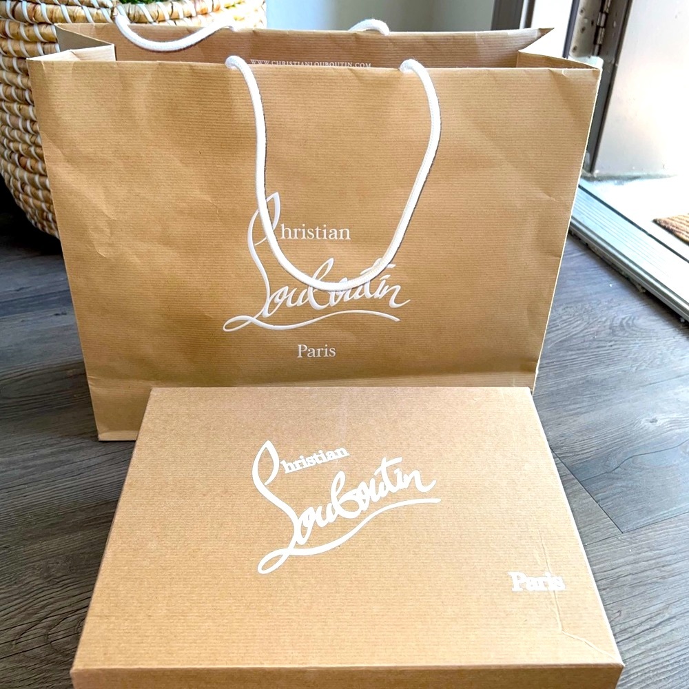 Christian Louboutin Pyraclou Womens Platform & Wedge Sandals w/ box and bag. - Picture 11 of 11